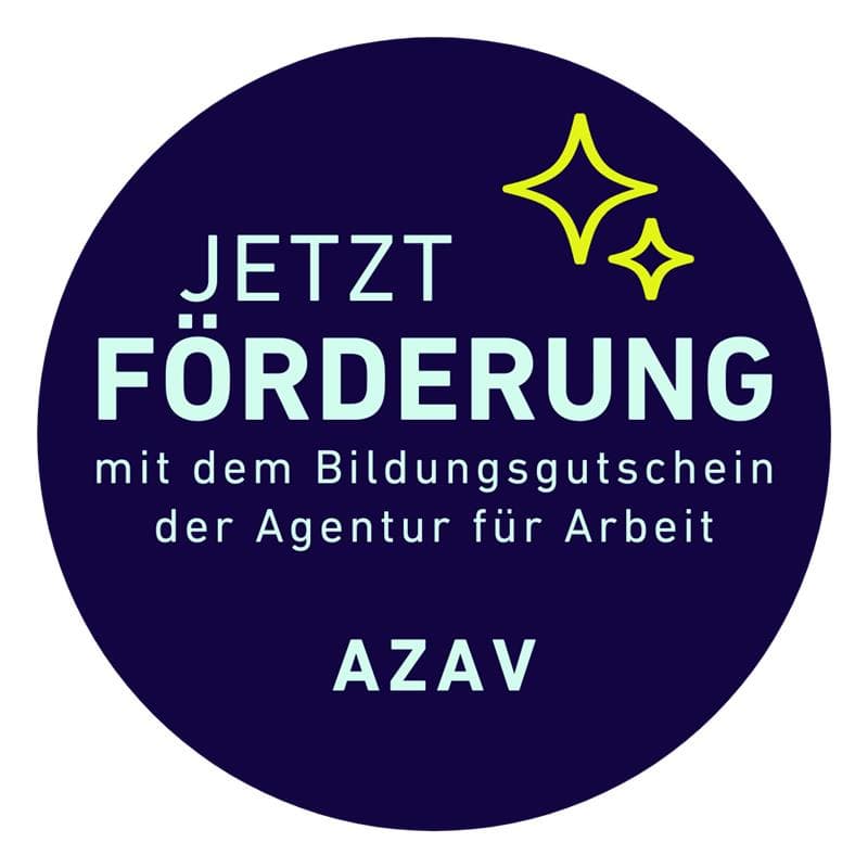 Förderung mit dem Bildungsgutschein der Agentur für Arbeit (AZAV)